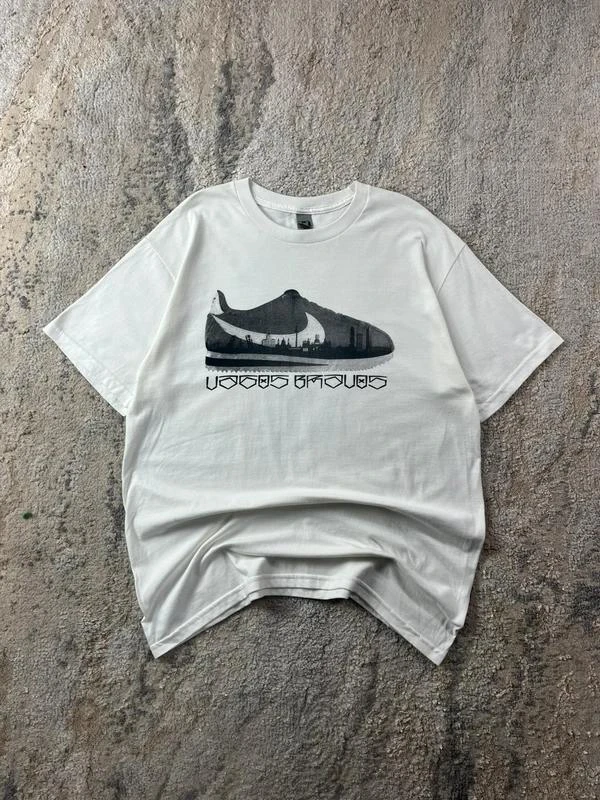 Vintage Gildan Nike Cortez Urban Grooves Graphic T-shirt Size L